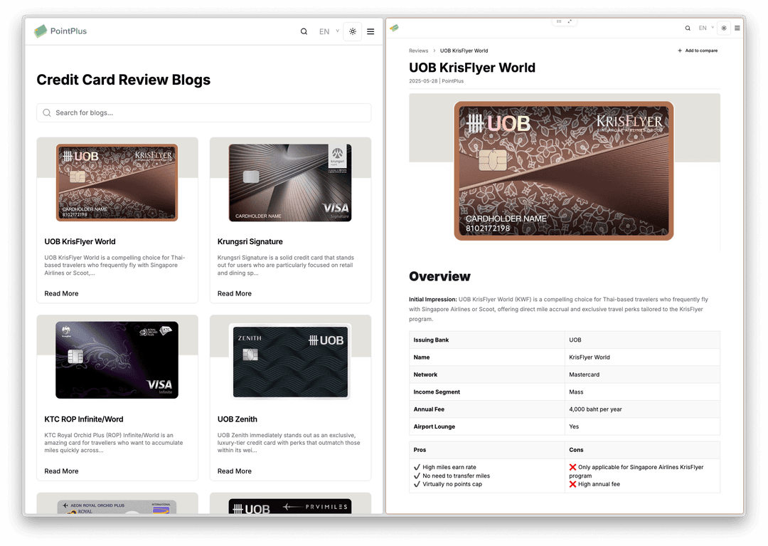2. Review Card Details